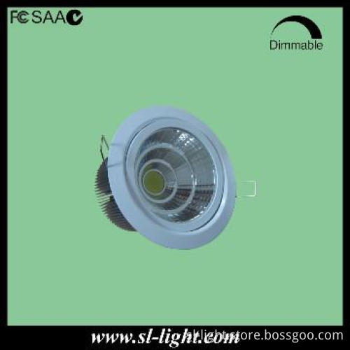 SAA , hot sale, super quality  COB LED ceiling down light 12w